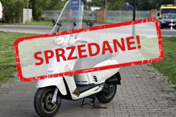 KYMCO Like 50 4t z wysoką szybą / koła 12"