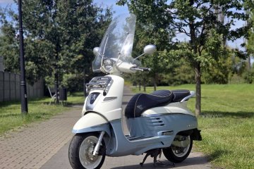 Skuter w stylu retro  PEUGEOT DJANGO  50 4T 2017rok   odblokowany