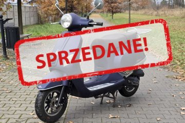 Skuter AGM TURBHO vespa 50 4T   dzielona kanapa 2017 r