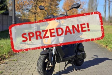 Peugeot Ludix SNAKE 50 2T na wysokiej oponie