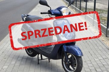 SYM FIDLLE II 50 4t  koła 12" 2020 rok 5 tys km
