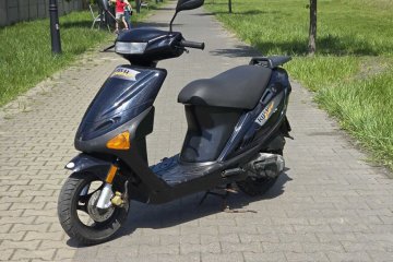 Hyosung Rush 50 2T sprawny skuter do jazdy bez uszkodzeń