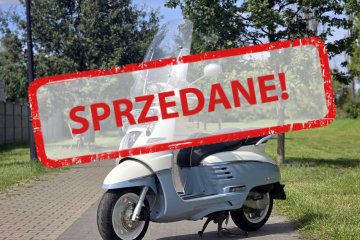 Skuter w stylu retro  PEUGEOT DJANGO  50 4T 2017rok   odblokowany