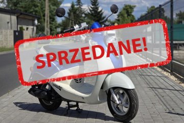Skuter SYM MIO 50 4T dobry dla niskiej osoby / na dowód