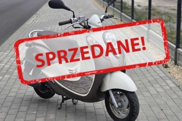 SYM MIO 50 4T mały sprytny skuterek w stylu retro