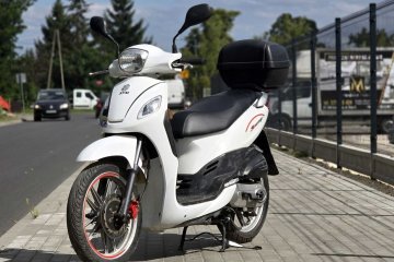 Sym Symphony na dużych kołach 50 4t z kufer