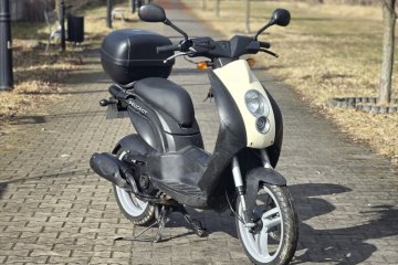 Peugeot Ludix 50 2t lekki skuter na dużych kołach 14" +kufer