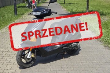 Hyosung Rush 50 2T sprawny skuter do jazdy bez uszkodzeń