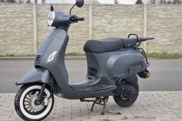 BTC RIVA szary 50 4T na wtrysku paliwa 2020 rok bdb stan ( jak vespa)