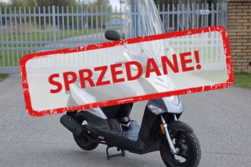 Mały skuter z szybą Kymco Agility 50 4T na dowód / raty  /