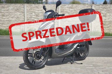 SYM SYMPHONY skuter na dużych 16" kołach z kufrem