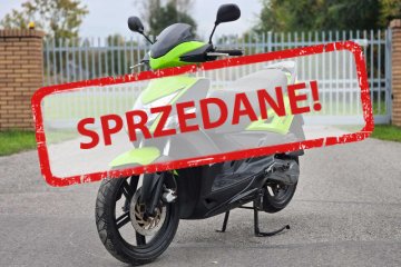kYMCO AGILITY 16+ na dużych kołach 16"