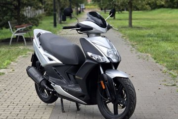 Kymco Agility 16+ na dużych kołach