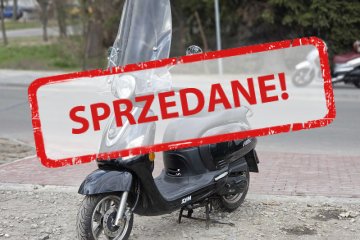 Skuter SYM FIlddle III 50 4T z wysoką szybą