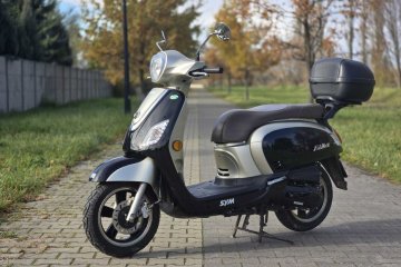 SYM Fiddle 3 III z kufrem zarejestrowany i opłacony