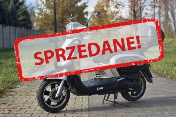 SYM Fiddle 3 III z kufrem zarejestrowany i opłacony