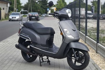 SYM FIDLLE II 2  z 2021 roku na gaźniku 50 4T na dowód 3789 km RATY !