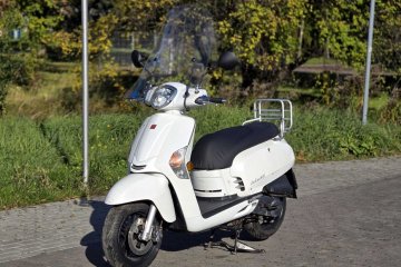Kymco Like 50 4t z wysoka szybą * przerobiony na 80 ccm koła 12"