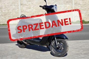Skuter w stylu Vespa - LA Souris 50 4t na trysku 2022 rok