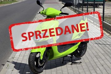 Skuter KYMCO Vitality 50 4t 2017 rok