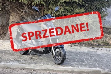 Kymco Agility 125/50 po dużym serwisie 125 zarejestrowany na 50