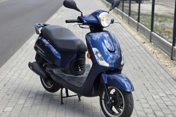SYM FIDLLE II 50 4t  koła 12" 2020 rok 5 tys km